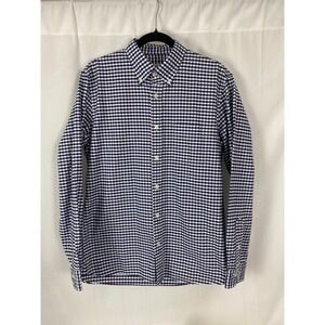 Brooks Brothers Gingham Check Long Sleeve Button Down Shirt Casual Dress Shirt